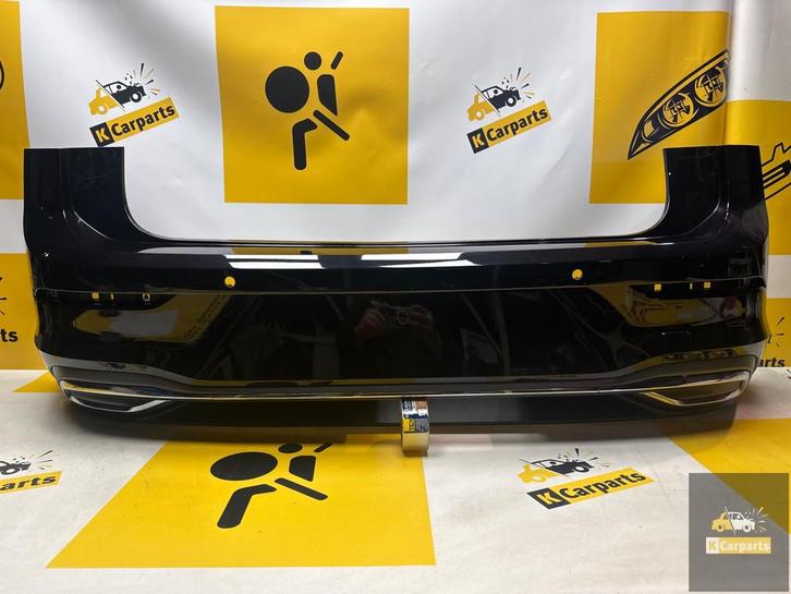 VW Golf 8 VIII 5H6807421C Style Achterbumper LC9X 4xPDC, Auto-onderdelen, Carrosserie, Bumper, Volkswagen, Achter, Gebruikt