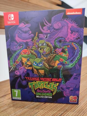 Nintendo Switch Turtles Mutants Unleashud  beschikbaar voor biedingen
