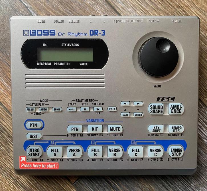 Boss DR-3, Muziek en Instrumenten, Effecten, Zo goed als nieuw, Ophalen of Verzenden