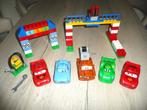 DUPLO cars (5 stuks) met decor en accessoires, Ophalen of Verzenden, Zo goed als nieuw, Duplo