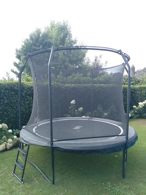 Trampoline SALTA premium blak 305, Kinderen en Baby's, Speelgoed | Buiten | Trampolines, Zo goed als nieuw, Ophalen