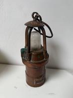 Oude mijnwerkerslamp put mijn steenkool koper, Antiek en Kunst, Antiek | Brons en Koper, Ophalen, Koper