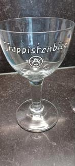 3 oude Westmalle trappistbier glazen nieuwstaat, Verzamelen, Ophalen of Verzenden, Zo goed als nieuw