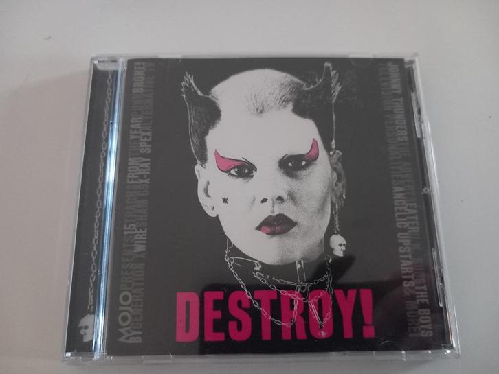 CD Destroy! Punk Rock Generation X UK Subs Sham 69 The Boys, Cd's en Dvd's, Cd's | Rock, Alternative, Ophalen of Verzenden