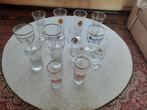 verzameling van verschillende merk bierglazen en 1 bierpul, Verzamelen, Overige merken, Glas of Glazen, Zo goed als nieuw, Ophalen