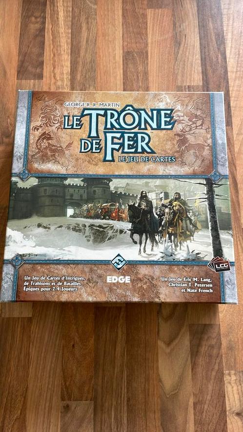 Jeu de société - Le Trône de Fer - Edge, Hobby en Vrije tijd, Gezelschapsspellen | Bordspellen, Zo goed als nieuw, Een of twee spelers