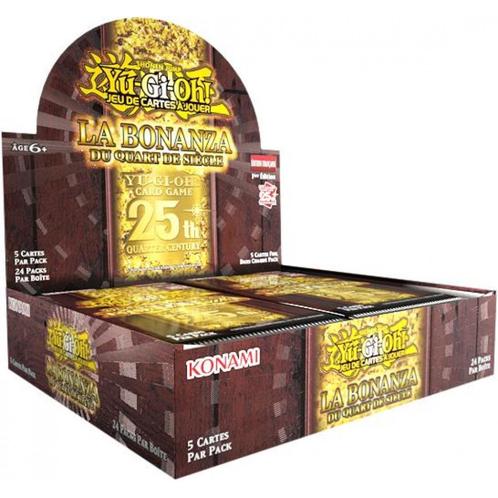 Yu-Gi-Oh! Display La Bonanza du Quart de Siècle, Hobby en Vrije tijd, Verzamelkaartspellen | Yu-gi-Oh!, Nieuw, Boosterbox, Ophalen