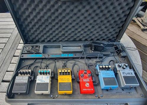 BCB-60 pedaalbord met 6 pedalen, Muziek en Instrumenten, Effecten, Gebruikt, Chorus, Reverb, Ophalen