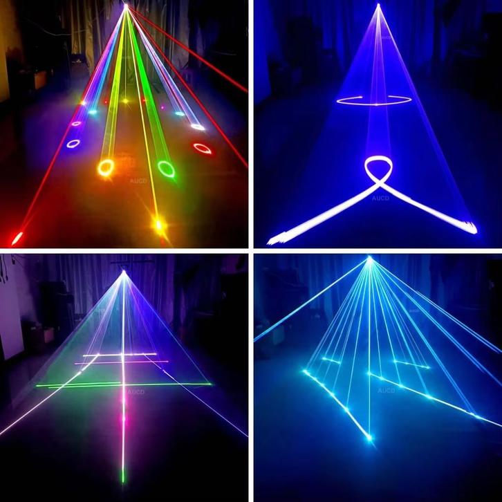 HALLOWEENPROMO Nieuwe First Class 12W Fullcolor 40kpps, Ilda, Muziek en Instrumenten, Licht en Laser, Nieuw, Licht, Geluidgestuurd