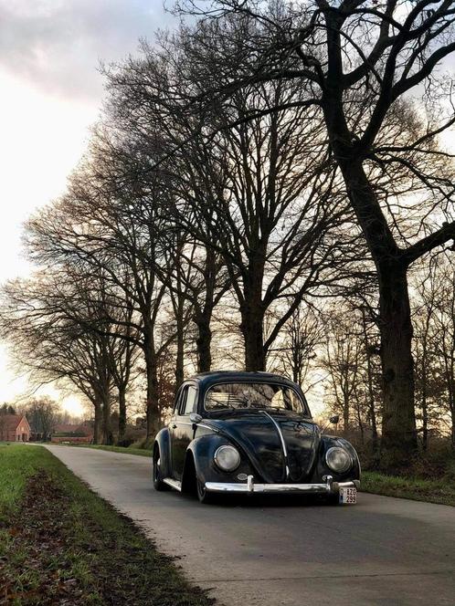 VW kever ovaal 56', Auto's, Oldtimers, Particulier, Rood, Stof, Ophalen