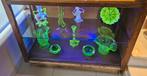 Uraniumglas allerlei, Antiek en Kunst, Antiek | Glaswerk en Kristal, Ophalen of Verzenden