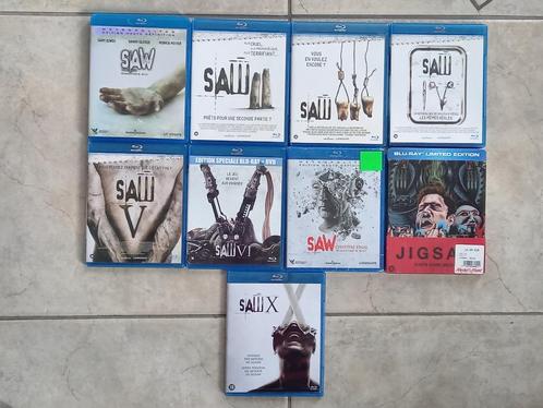 9 BLU RAY SAW ETAT NEUF, Cd's en Dvd's, Blu-ray, Zo goed als nieuw, Horror, Ophalen of Verzenden