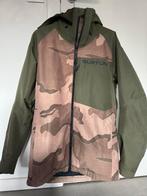 Burton skijas Gore Tex Small khaki 95 euro, Kleding | Heren, Burton, Ophalen of Verzenden, Zo goed als nieuw, Jack