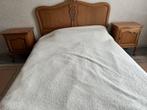 Antiek maar comfortabel 2 persoonsbed 140 cm, Huis en Inrichting, Slaapkamer | Complete slaapkamers, Ophalen, Gebruikt, Tweepersoons