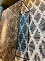 Salontafel met marmeren blad, Huis en Inrichting, Tafels | Salontafels, Ophalen, Gebruikt, 100 tot 150 cm, 50 tot 100 cm