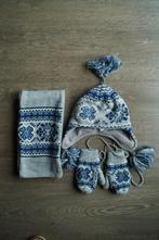 setje winter handschoenen, sjaal, muts, Ophalen of Verzenden, Gebruikt, Handschoenen