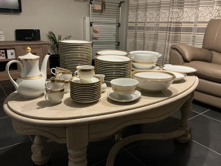 Eet en koffie servies, Huis en Inrichting, Keuken | Servies, Zo goed als nieuw, Overige typen, Overige stijlen, Overige materialen