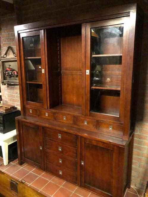 BUFFETKAST - VITRINEKAST - BOEKENKAST - KEUKENKAST – Flamant, Huis en Inrichting, Kasten | Wandmeubels, Nieuw, 200 cm of meer