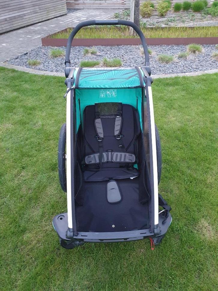 Thüle Chariot Lite fietskar, Fietsen en Brommers, Fietsaccessoires | Aanhangwagens en Karren, Zo goed als nieuw, Kinderkar, Minder dan 20 kg