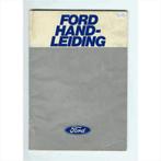 Ford Alle Modellen Instructieboekje 1978 #4 Nederlands, Auto diversen, Handleidingen en Instructieboekjes, Ophalen of Verzenden