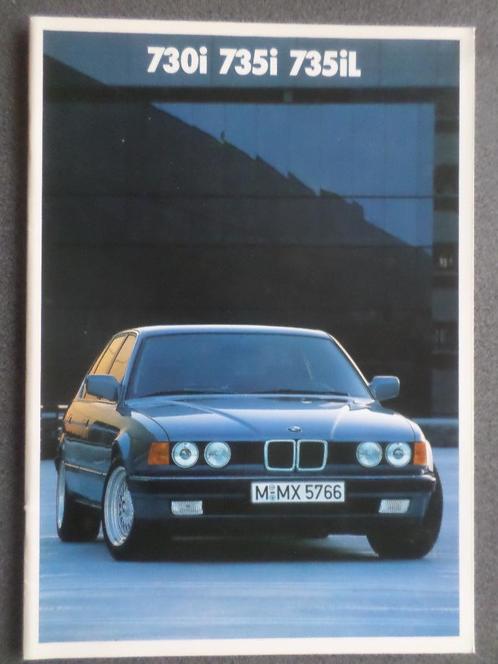 BMW Serie 7 Reeks 730i & 735i & 735iL Brochure, Boeken, Auto's | Folders en Tijdschriften, BMW, Verzenden