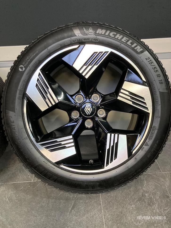 18” originele Renault Arkana Symbioz Captur 2 velgen banden, Autos : Pièces & Accessoires, Pneus & Jantes, Pneus et Jantes, 4 Saisons