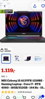 MSI Cyborg 15, MSI, Enlèvement, SSD, 15 pouces