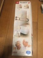 Nieuwe allibert usis opklapbare veiligheidsgreep wit, Huis en Inrichting, Badkamer | Badtextiel en Accessoires, Ophalen of Verzenden