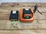 AP 300 S + Chargeur AL 500, Ophalen, Zo goed als nieuw, Stihl