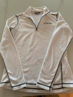 Fleece wit mer zwarte boord in maat medium van merk Cross, Ophalen of Verzenden, Zo goed als nieuw, Wit