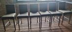 6 tabourets de bar à tisser fixes *prix à emporter*, Maison & Meubles, 5 tabourets ou plus, Enlèvement, Comme neuf