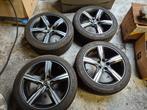 Volvo 18 inch R-design velgen met michelin winterbanden, Auto-onderdelen, Ophalen, 18 inch, Gebruikt, Velg(en)