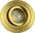 LED inbouwspot rond goud dim-to-warm, Nieuw, Ophalen of Verzenden, Metaal, Mooi