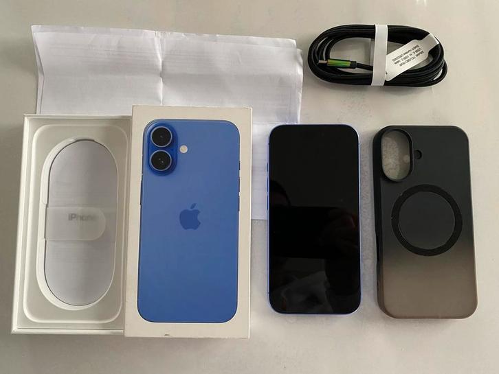 Iphone 16 - sous garantie - comme neuf, Télécoms, Téléphonie mobile | Apple iPhone, Comme neuf, 128 GB, Sans abonnement, Sans simlock