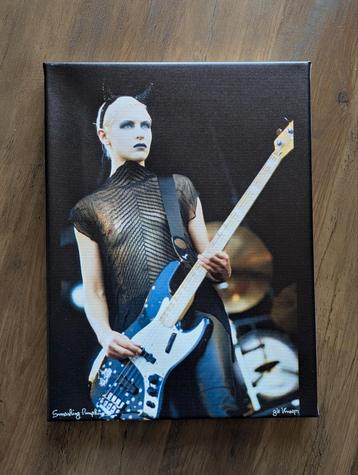 D'arcy The Smashing Pumpkins foto op canvas van Gie Knaeps beschikbaar voor biedingen