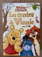 Livre Les contes de Winnie, 12 histoires avec CD, Livres, Comme neuf, Disney, 2 à 3 ans