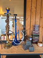 Shishaflessen met quasar kop en smaken, Verzamelen, Rookartikelen, Aanstekers en Luciferdoosjes, Ophalen