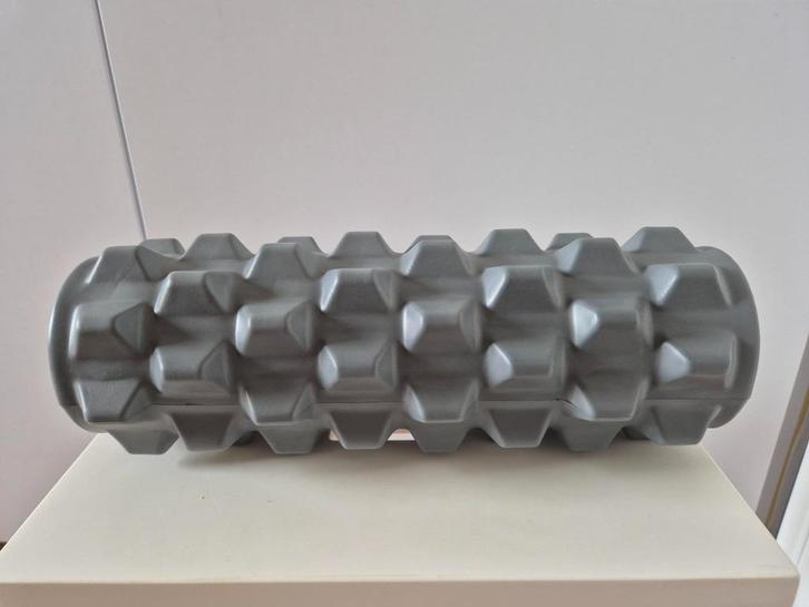 Massage foam roller  grijs, Sport en Fitness, Massageproducten, Zo goed als nieuw, Overige typen, Ophalen of Verzenden