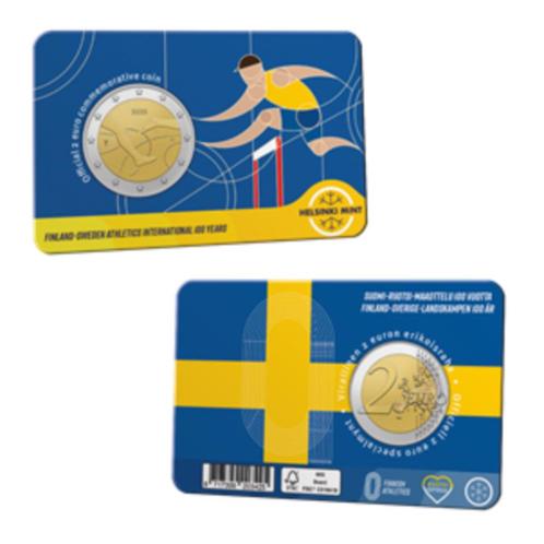 Finland 2 x 2 Euro coincards 2025, Postzegels en Munten, Munten | Europa | Euromunten, Setje, Overige waardes, Finland, Verzenden