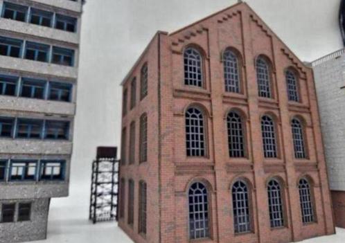 Modelbouw gebouw 1:76 OO schaal I & R Morley Main Building, Hobby en Vrije tijd, Modeltreinen | Overige schalen, Nieuw, Ophalen of Verzenden
