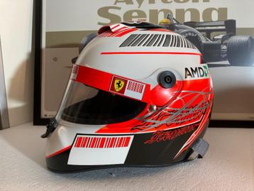 Kimi Raikkonen 1/1 Full Size helm 2007 Ferrari F1 helmet beschikbaar voor biedingen