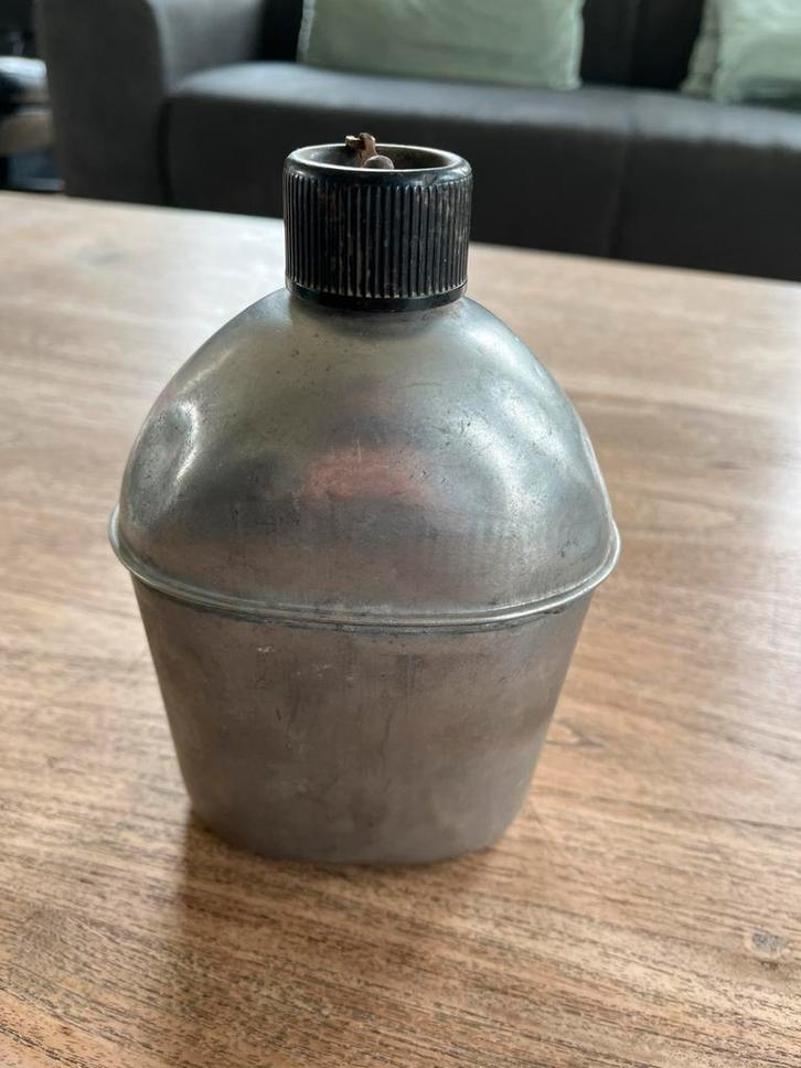 Amerikaanse veldfles WW2 US 1943, Verzamelen, Militaria | Tweede Wereldoorlog, Landmacht, Ophalen of Verzenden