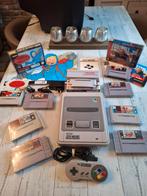 Gros Lot Super Nintendo ! Console + jeux + Adaptateur + mane, Consoles de jeu & Jeux vidéo, Consoles de jeu | Nintendo Super NES