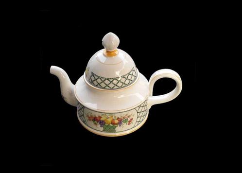 Villeroy & Boch (Basket)– Theepot, Antiek en Kunst, Antiek | Servies los, Verzenden