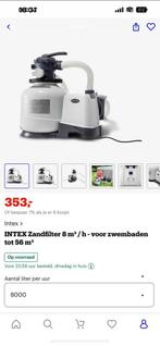 Zandfilterpomp, Tuin en Terras, Zwembad-toebehoren, Ophalen, Nieuw, Zwembadpomp