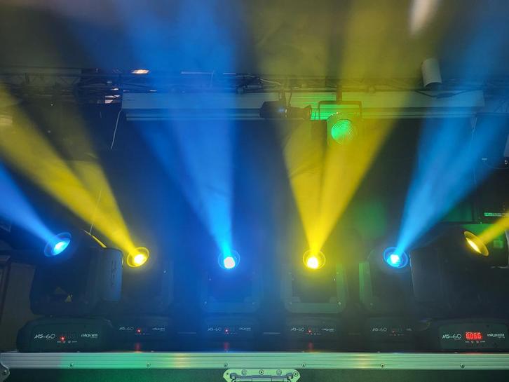 Algam Lighting MS60 spotkop set van 6 (JPB02), Muziek en Instrumenten, Licht en Laser, Zo goed als nieuw, Licht, Kleur, Ophalen