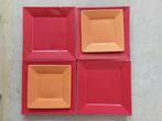 Assiettes carrées/Square plates, Ophalen, Overige materialen, Zo goed als nieuw, Bord(en)