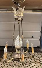 Lustre en bronze 6 branches, Enlèvement