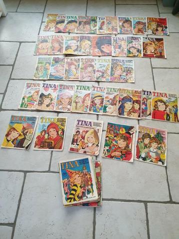 Tina stripboeken 1973 - 1973 vintage meiden magazine