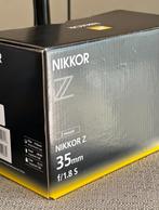 ZGAN Nikon Nikkor Z 35mm lens f/1.8s, Audio, Tv en Foto, Foto | Lenzen en Objectieven, Ophalen of Verzenden, Zo goed als nieuw